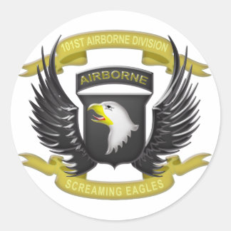 Sticker Rond 101e 3D aéroportée