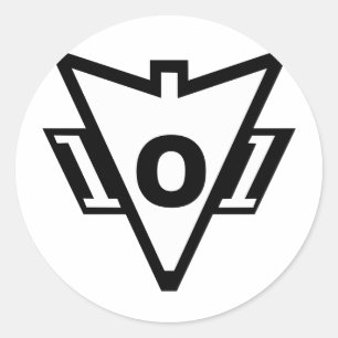 Sticker Rond 101e RECONDO