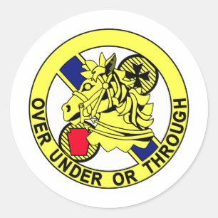 Sticker Rond 104e régiment de cavalerie-Insignia