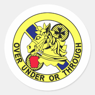 Sticker Rond 104e régiment de cavalerie-Insignia