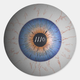 STICKER ROND 1110 CASQUE