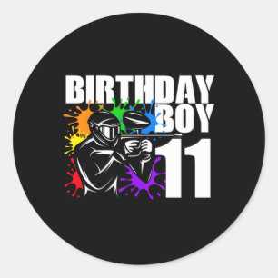 Sticker Rond 11 Paintball Py 11E Pour