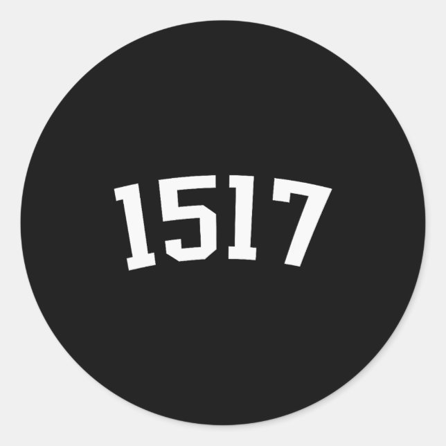STICKER ROND 1517  (Devant)
