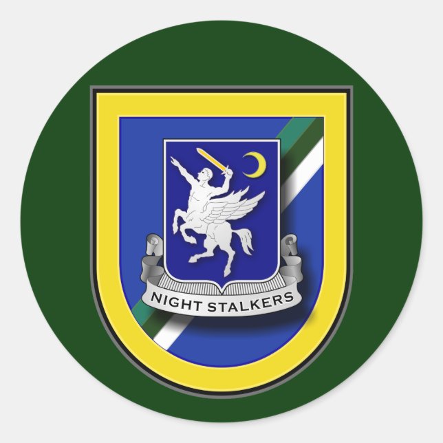 Sticker Rond 160e Aviation - Opérations spéciales - Avion 1 (Devant)