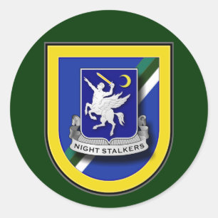 Sticker Rond 160th aviation - opérations spéciales - 1