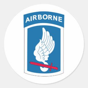 Sticker Rond 173rd Brigade aéroportée