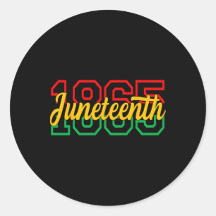 Sticker Rond 1865, 1865, 1865, 1865, Histoire Mo