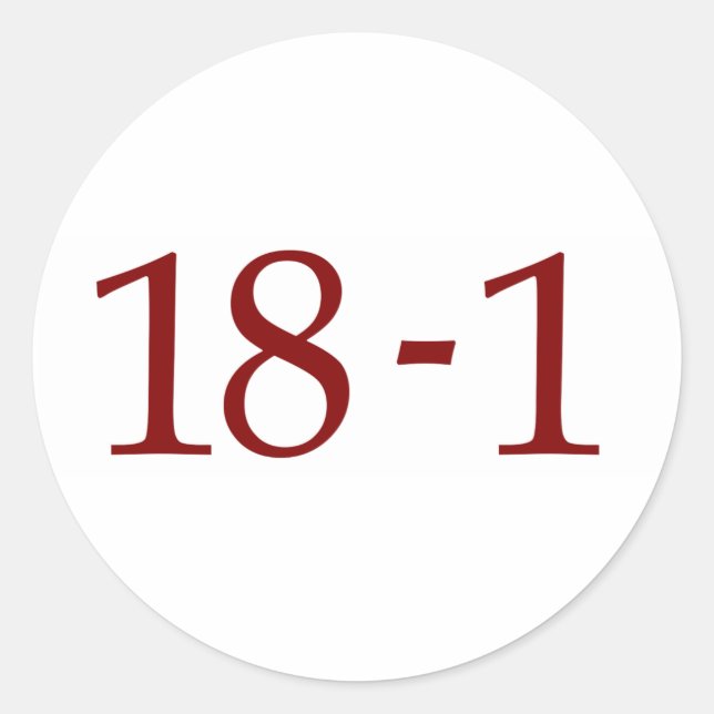 STICKER ROND 18-1 (Devant)