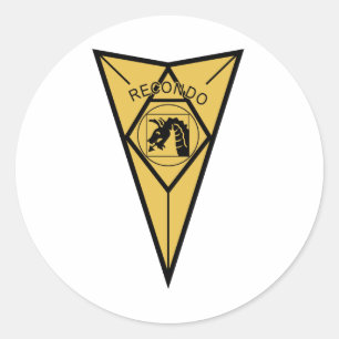 Sticker Rond 18e Insigne RECONDO aéroporté