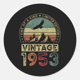 STICKER ROND 1953 71E 71