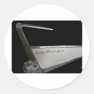 Sticker Rond 1957 Chevy Bel Air