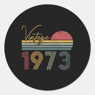 STICKER ROND 1973