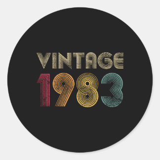 STICKER ROND 1983 40E 40