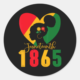Sticker Rond 19ème Femmes noires se souviennent de mes ancêtres