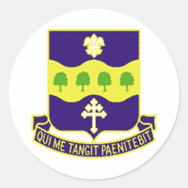 Sticker Rond 1/315e RÉGIMENT D'INFANTERIE (Devant)