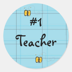Sticker Rond #1 Enseignant