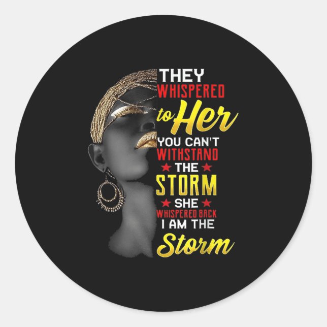 Sticker Rond 1 I Le Chevalier noir (Devant)