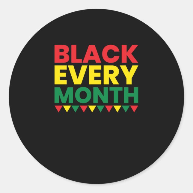 Sticker Rond 1 Noir Histoire Monthblack Droits.Png (Devant)