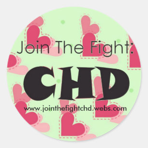 Sticker Rond 1logo Jointhefightlogo, www.jointhefightchd.webs.c
