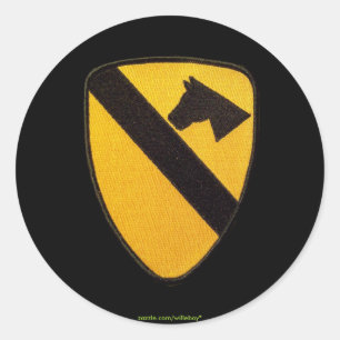 Sticker Rond 1re cavalerie armée de l'air de la gravière patch
