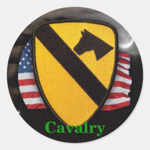 Sticker Rond 1re cavalerie armée de l'air de la gravière patch