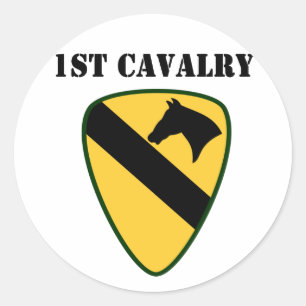 Sticker Rond 1re division de cavalerie