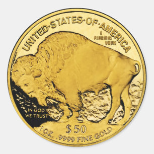 Sticker Rond 2006 American Buffalo Proof Gold Bullion Coin