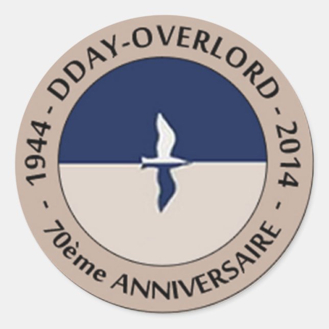 Sticker Rond 2014 Commemorations (Devant)