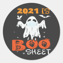2021 est Boo Sheet Funny Ghost Halloween