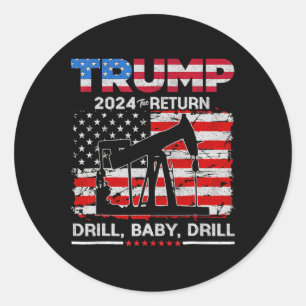 Sticker Rond 2024 Drill Baby