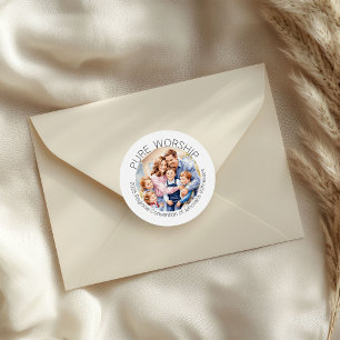 Sticker Rond 2025 JW Pure Worship Convention Family