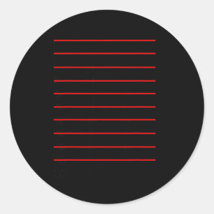Sticker Rond 2026 sera mon année Drôle de résolution du Nouvel