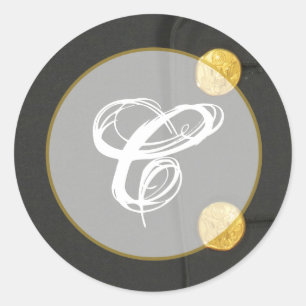 Sticker Rond 20 - 1,5 Enveloppe Sceau ARMÉE ROBE VERTS UNIFORME