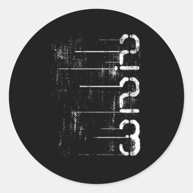 Sticker Rond 223 Chasse à la chasse aux munitions d'arme à feu (Devant)