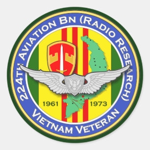 Sticker Rond 224th Milliard rr 2b - asa Vietnam d'Avn