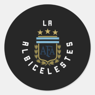 Sticker Rond 2425 Argentine Maillot de Football Kit Sport Unifo