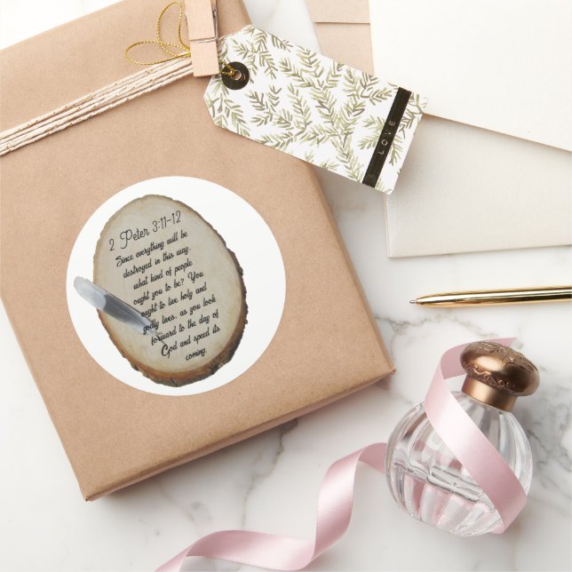 Sticker Rond 2 Pierre 3 : 11-12 (Cadeaux)