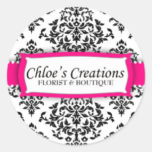 Sticker Rond 311 cerise sur le gâteau - fraise