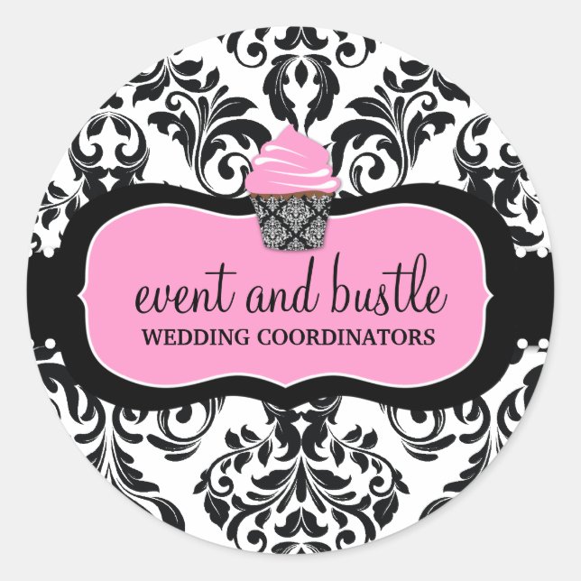 Sticker Rond 311 Cupcake Événement & Animation (Devant)