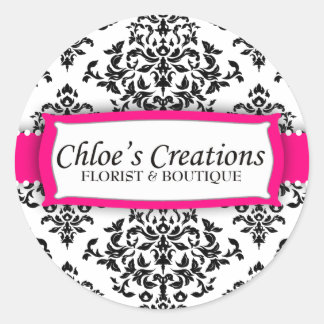 Sticker Rond 311 Glacer sur le gâteau - fraise