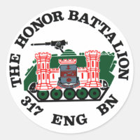 317e Bataillon du génie - Bataillon d'honneur