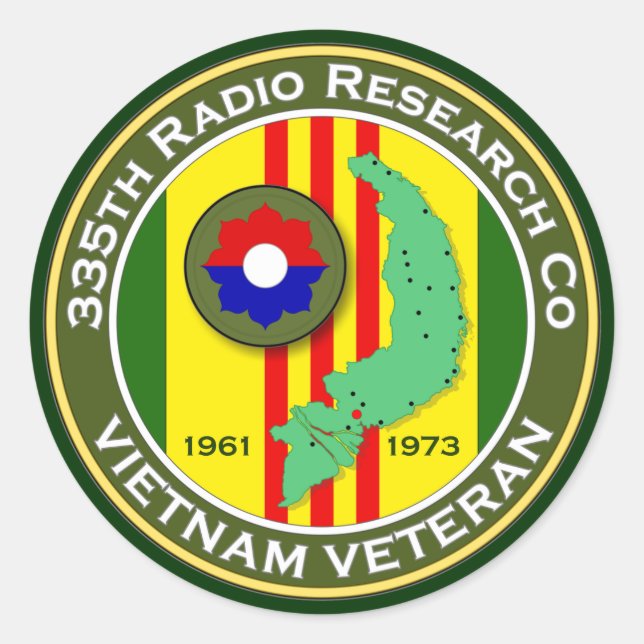 Sticker Rond 335e RRC 2 - ASA Vietnam (Devant)