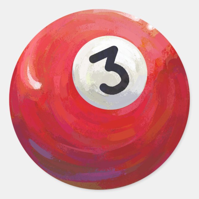 Sticker Rond 3 balles (Devant)