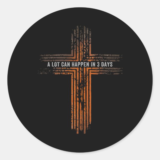 STICKER ROND 3 D (Devant)