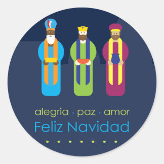 Sticker Rond 3 Reyes