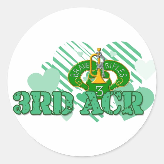 Sticker Rond 3e ACR (Devant)
