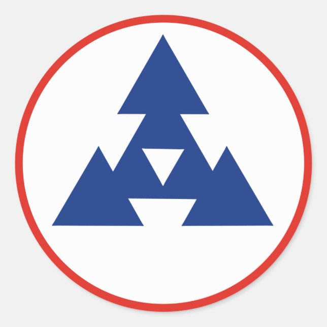 Sticker Rond 3e COSCOM Allemagne (Devant)