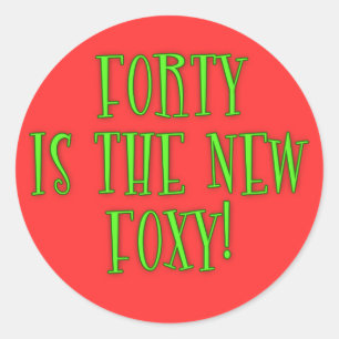 Sticker Rond 40 est le nouveau Foxy Products