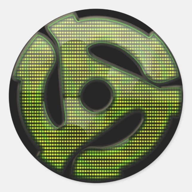 Sticker Rond 45 rpm (Devant)