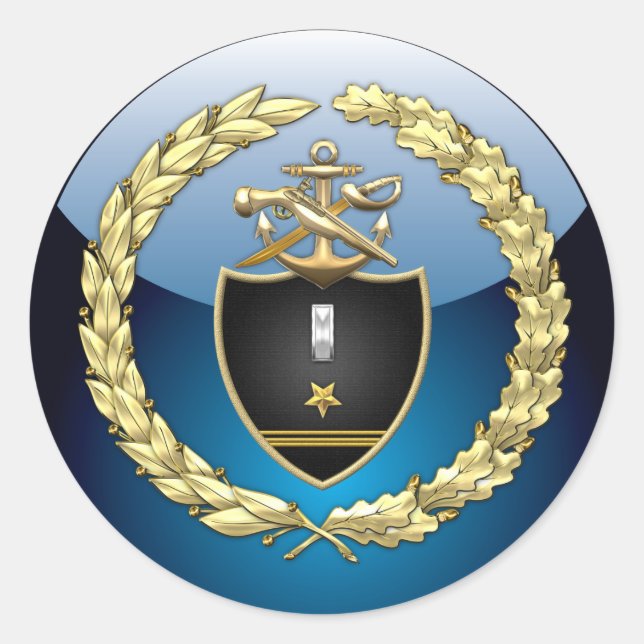 Sticker Rond [500] SWCC : LTJG Special Edition (Devant)